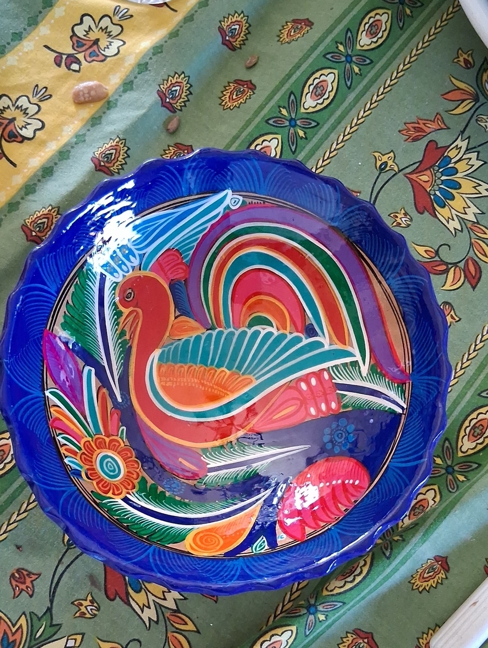 Mexican Clay Bowl 7 Inch Diameter